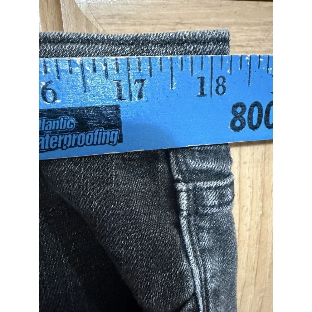 Gap 1969 Jeans Mens 34R Washed Black Cotton Regular Fit Denim